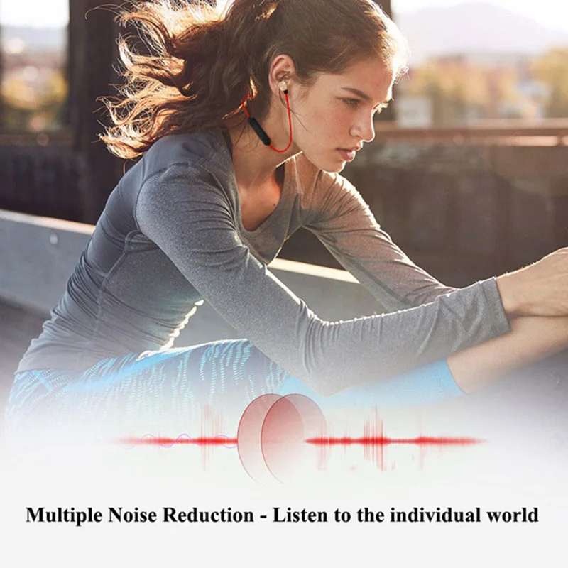 Спортивные Bluetooth наушники Audifonos Bluetooth 4,1, беспроводные металлические наушники, супер бас наушники для Xiaomi, магнитные наушники