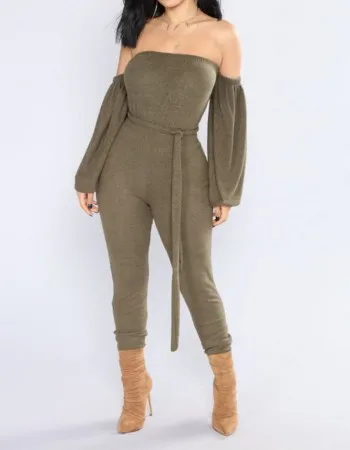 2018 пояса Slash шеи Фонари рукавом Для женщин модные пикантные без бретелек с