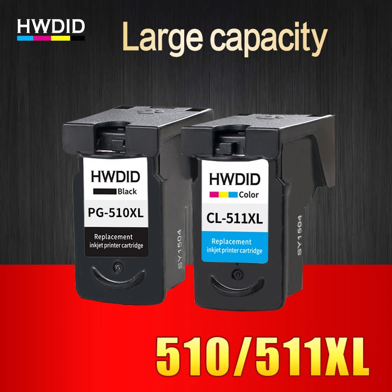 HWDID PG/pg510 CL/cl511 совместимый картридж PG 510 CL 511 для Canon Pixma IP2700 MP240 MP250 MP260 MP270 MP280/480