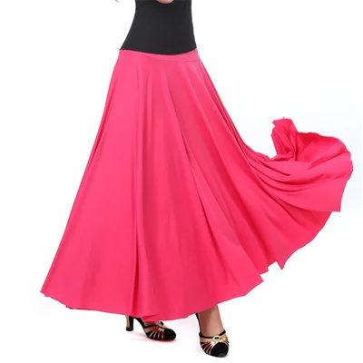rosy Макси 6XL Летняя мода Модальная длинная юбка однотонная 90 см длина винтажная юбка для женщин черная белая длинная юбка высокая эластичная талия - Цвет: rosy
