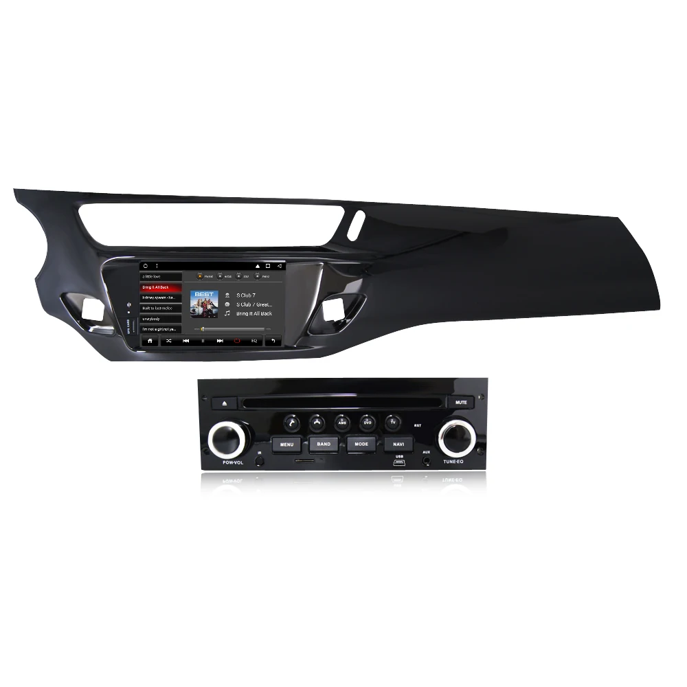 Восьмиядерный 2 грамма Android 9,0 автомобильный dvd-плеер для Citroen C3 DS3 2010 2013 gps навигация Авто Радио Стерео FM Мультимедиа