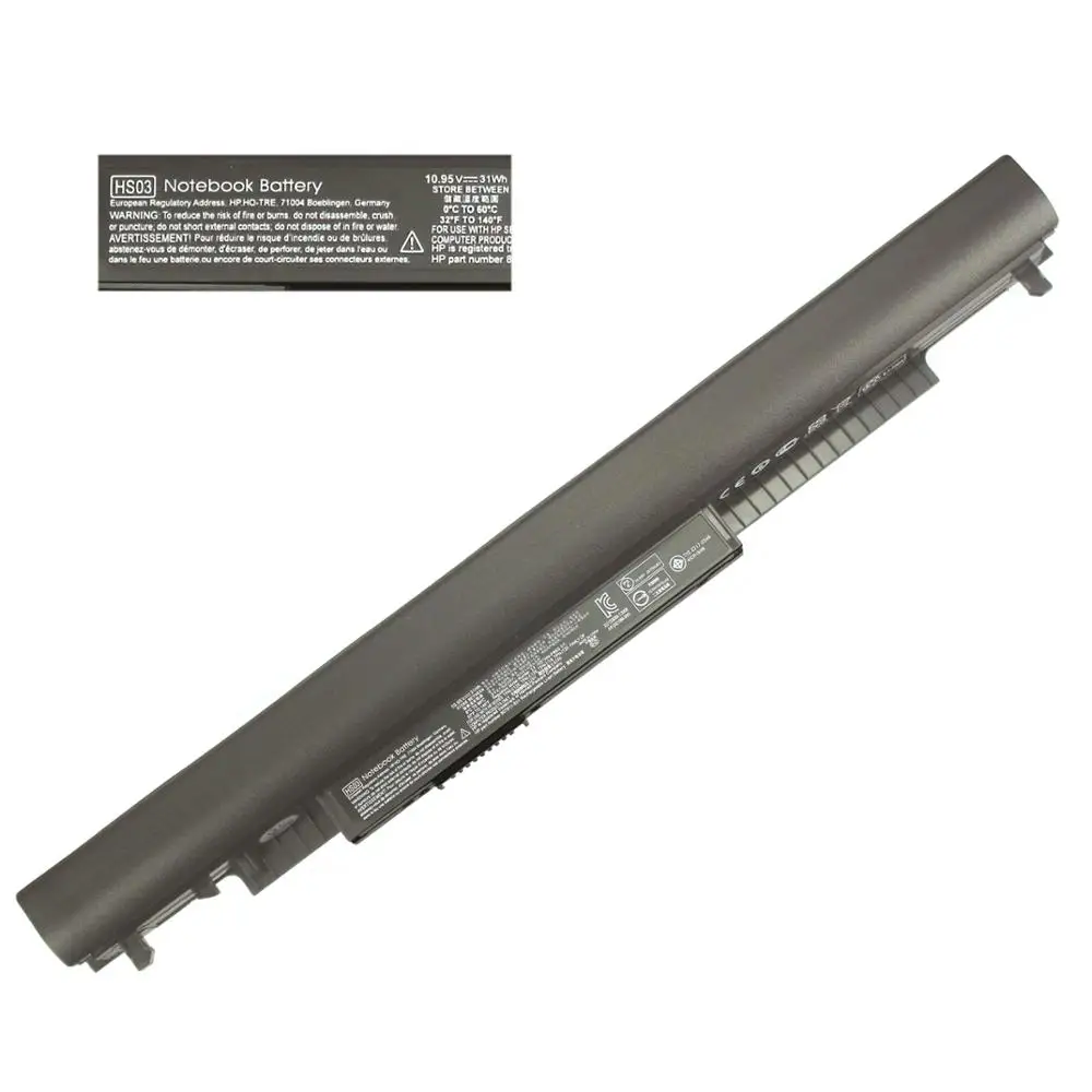 

10.95V HS04 Battery For HP Pavilion 15-af087nw 15-af093ng 15-ac121dx 240 250 G4 807956-001 807957-001 HSTNN-LB6U HSTNN-LB6V HS03