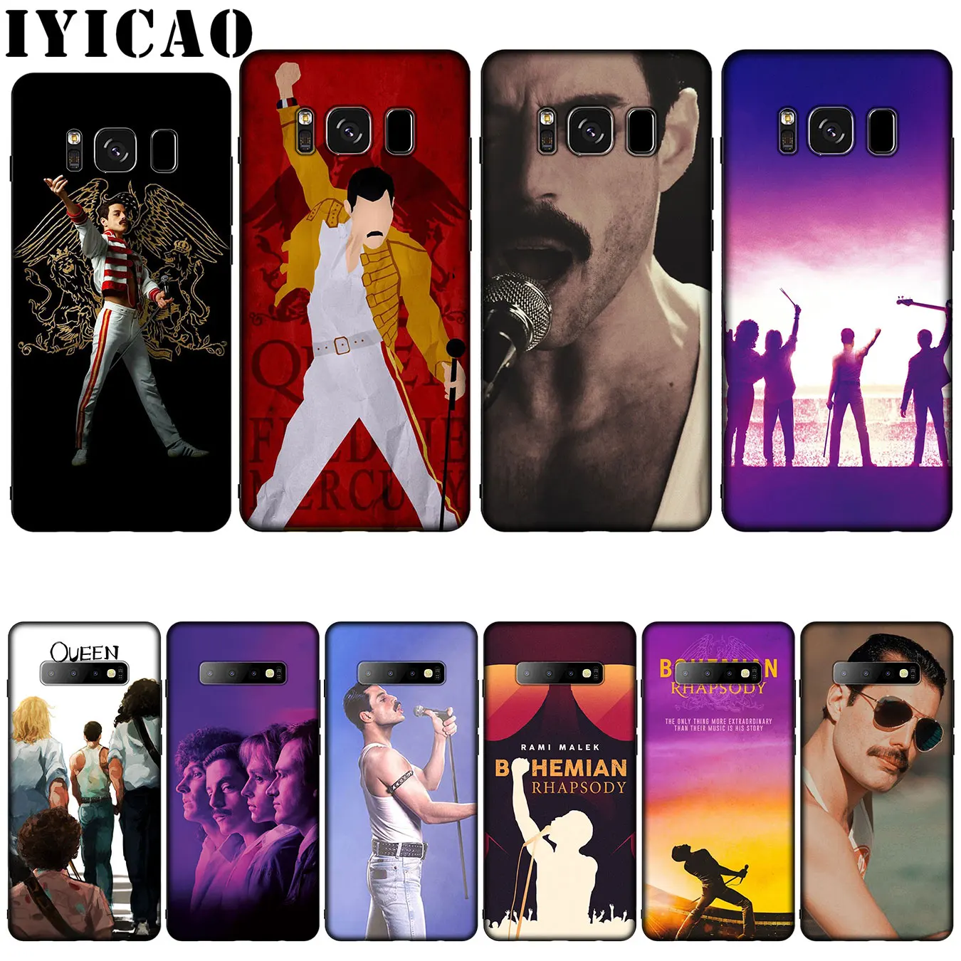 IYICAO Мягкий силиконовый чехол для Samsung Galaxy S10 S9 S8 Plus S6 S7 Edge S10e E|Бамперы| |