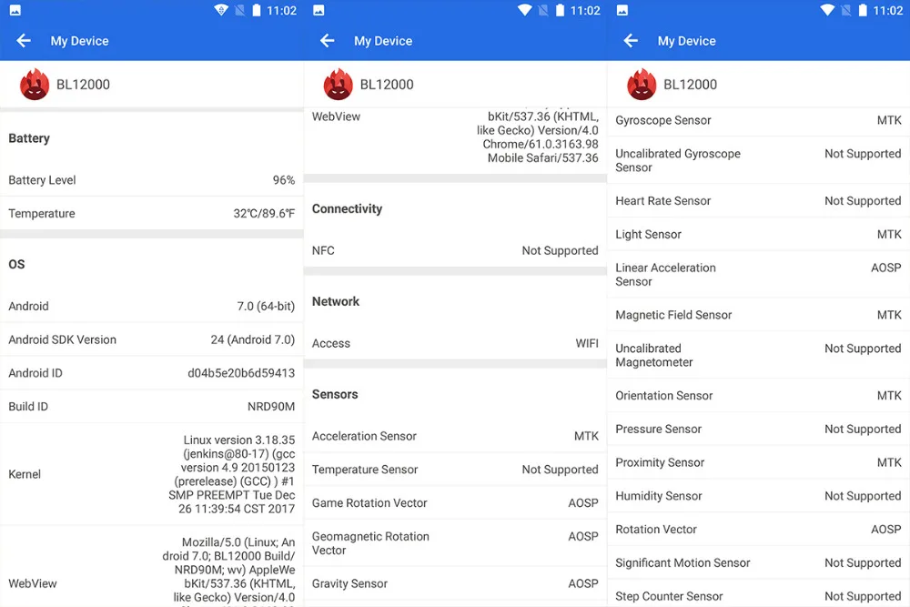DOOGEE BL12000 большой аккумулятор 12000 мАч смартфон 4 ГБ 32 ГБ 6," 18:9 FHD+ экран 16 Мп+ 8 МП 4 камеры MT6750T Восьмиядерный мобильный телефон