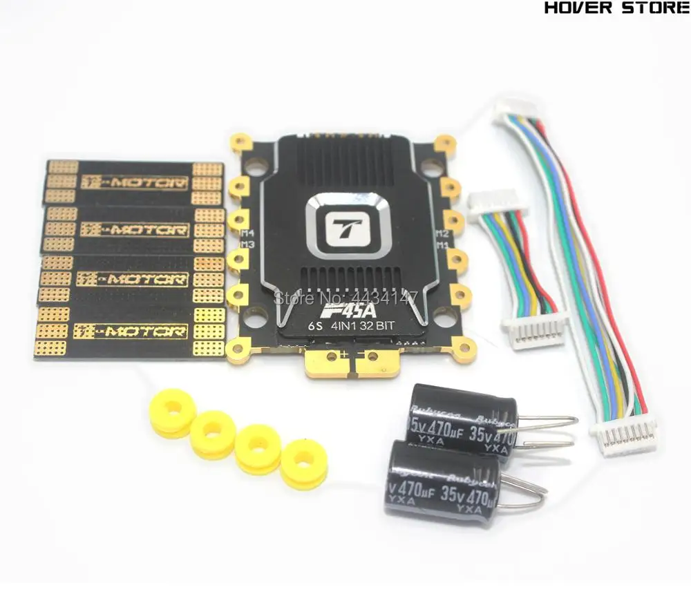 Tmotor F55A PRO II F45A 6S 4In1 ESC электронный Скорость контроллер BLHELI_32 DSHOT1200 бесщеточный 5V BEC compatibl для t-мотор F40