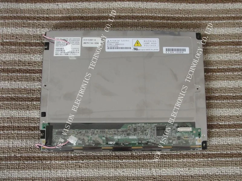 Оригинальная ЖК панель 10 4 дюйма с высокой яркостью 640*480 AA104VB04 подсветкой CCFL для