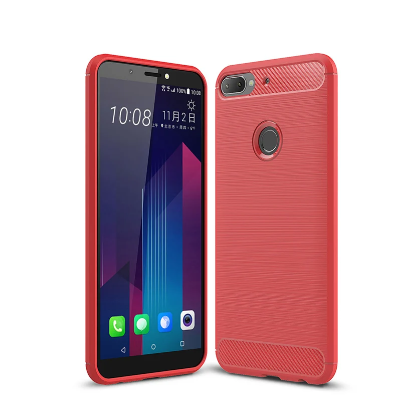 Phone Cover Case For HTC Desire 12 Plus Silicon Anti-Knock Covers U12 Life Coque Shell Back |