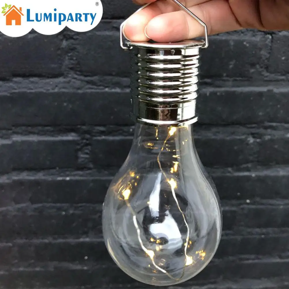 LumiParty светодиодная Подвесная лампа на солнечных батареях с датчиком света