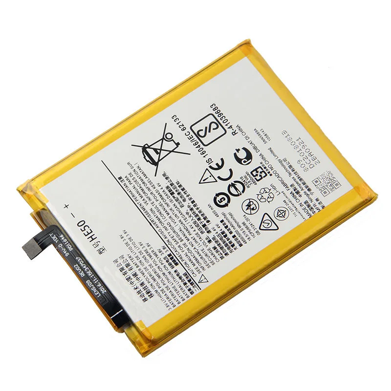 Оригинальный сменный аккумулятор HE50 для Motorola E4 Plus XT1770 XT1774 XT1775 4850 мАч | Мобильные