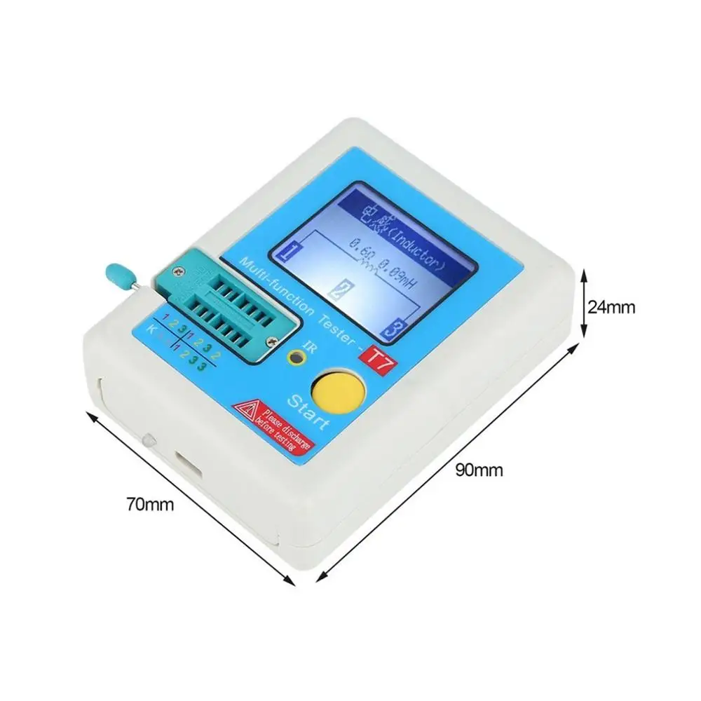 Многофункциональный Практичный Прочный тестер транзисторов TFT измеритель