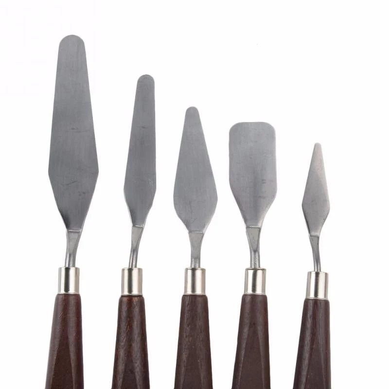 5 шт. профессиональный нож из нержавеющей стали масляные трафареты для краски