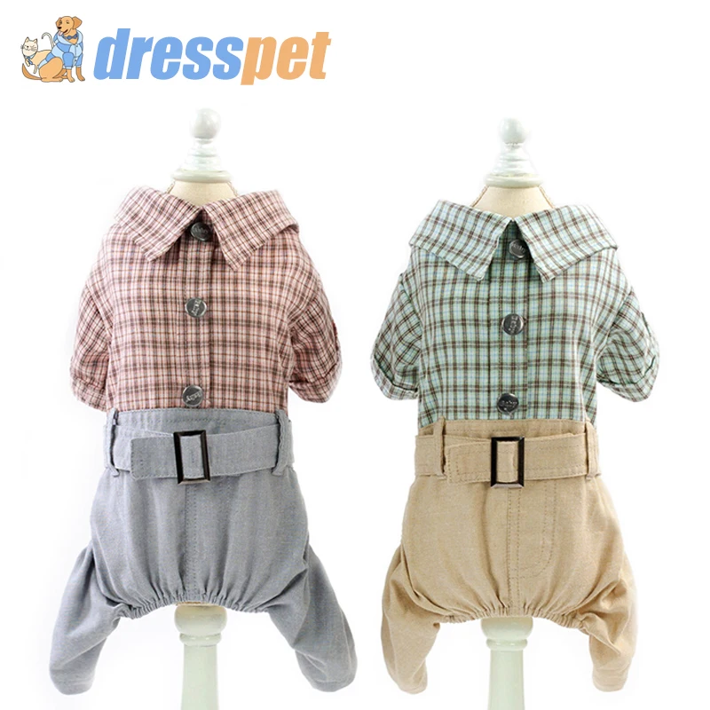 DRESSPET Одежда для собак, пальто, комбинезон, платье для щенков, одежда, костюм джентльмена, модная весенняя осенняя одежда для маленьких-XXL собак