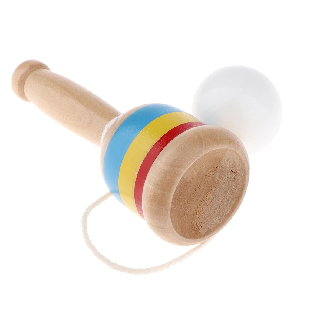 Японские Классические деревянные игрушки Kendama чашка и мяч игра|Мячики| |
