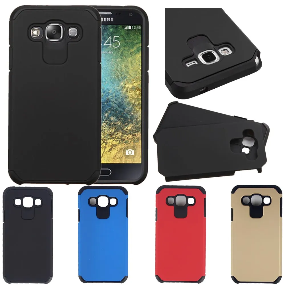 Heavy Duty Броня Hybrid ТПУ + Пластик Противоударный Матовый Жесткий Чехол Для Samsung Galaxy A7