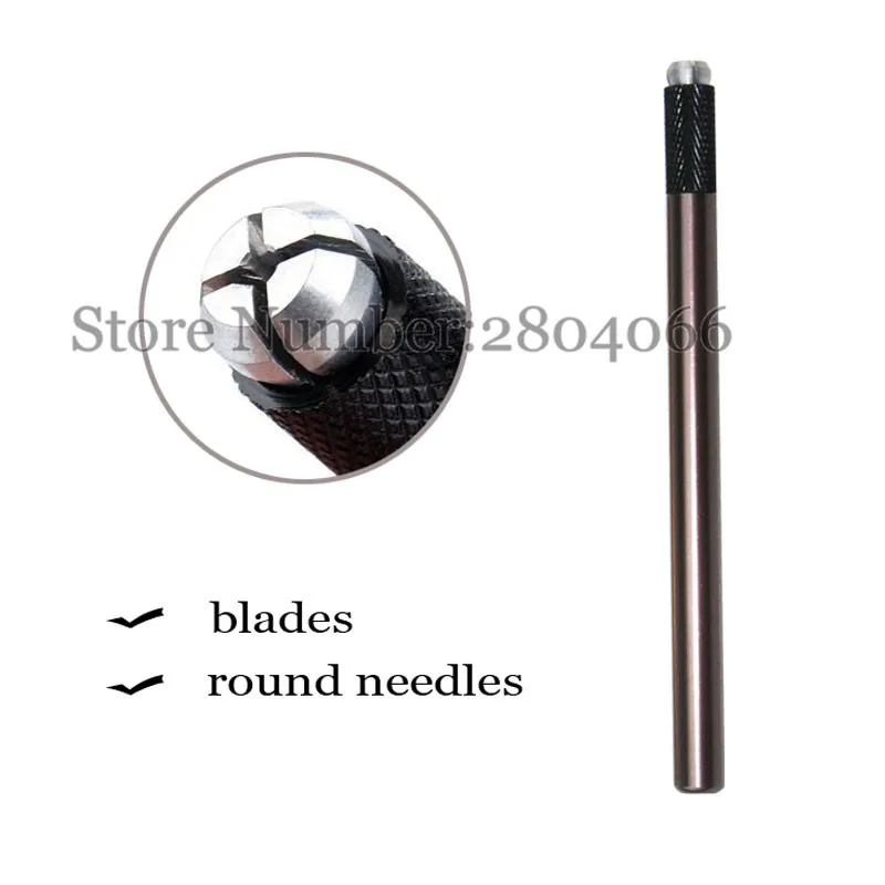 Ручная ручка для татуажа Перманентный макияж машина микроблейдинг татуаж бровей