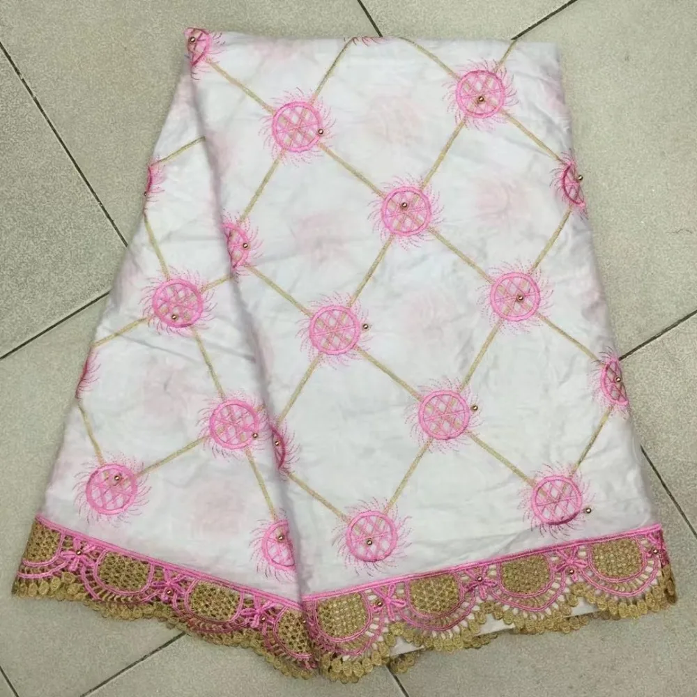 Белый Африканский barzun ткани с Riche Getzner тяжелых бисером ткань лазерная резка