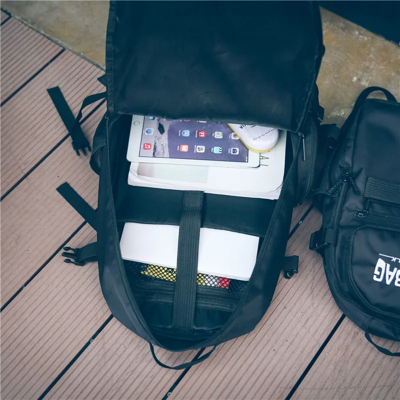 Новинка 2019 мужская спортивная сумка из ткани Оксфорд с двойным рокером