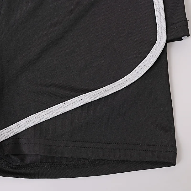2 Pieces Women Fitness Yoga Set T-Shirt &amp Shorts Sport Gym Clothes Wear Training Suit Guick Dry Running Suits | Спорт и