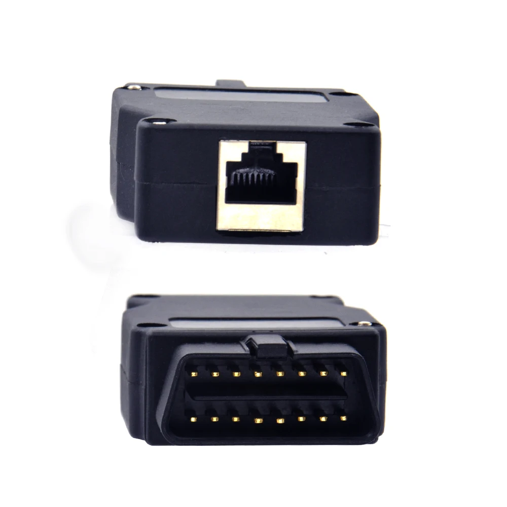 Адаптер OBDII для BMW ENET Ethernet к 16-контактному разъему OBD2 Cars ESYS ICOM интерфейс