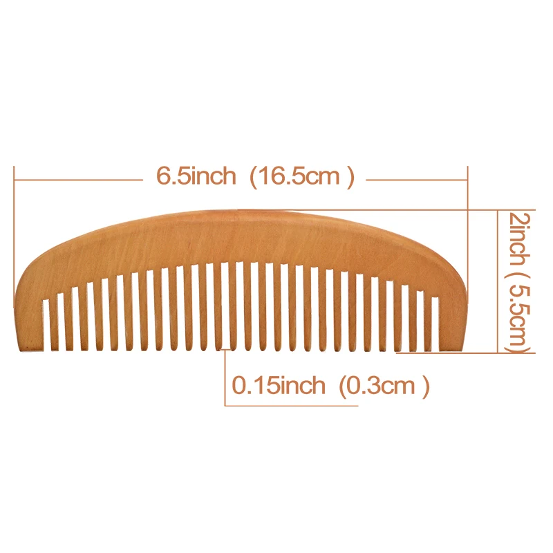 4 шт./упак. антистатические и не обманка деревянный гребень натуральный широкий