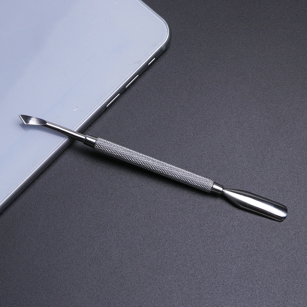 STZ 17 тип из нержавеющей стали Толкатель для ногтей удаления кутикулы вилка резак