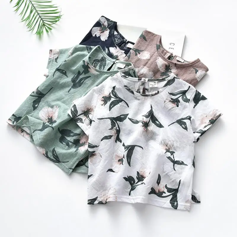 

Детская летняя одежда, футболка для маленьких мальчиков, хлопковая футболка с короткими рукавами и принтом, Повседневная Спортивная футбол...