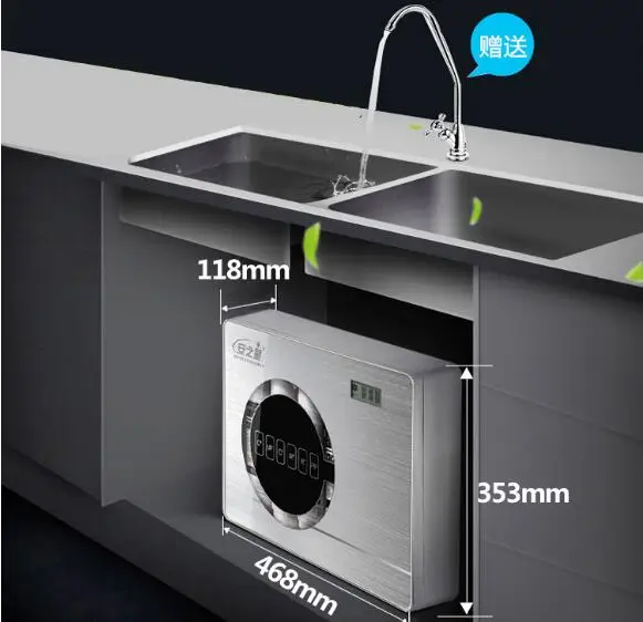 Кухонный фильтр для воды, кран Purificador De Agua, прямой питьевой Интеллектуальный ультра-фильтрационный терминал, очиститель воды, AZX-08UF-C5