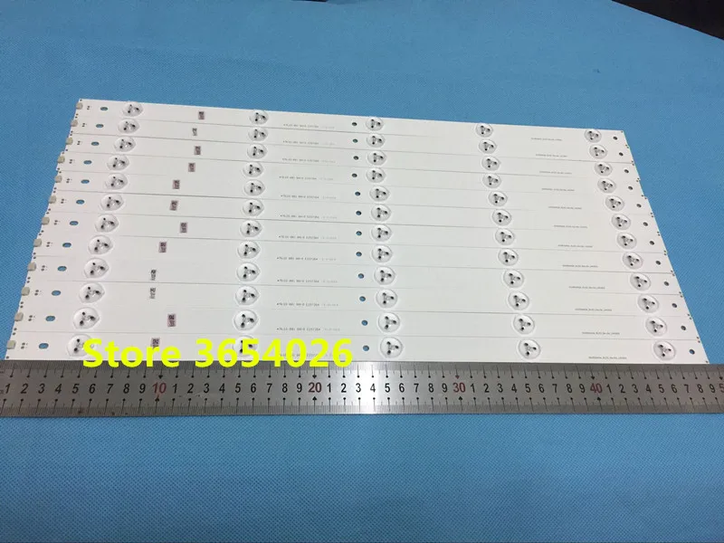 Новинка 22 шт./компл. 5 светодиодов 493 мм Светодиодная лента подсветки SVH500A24 5LED REV06