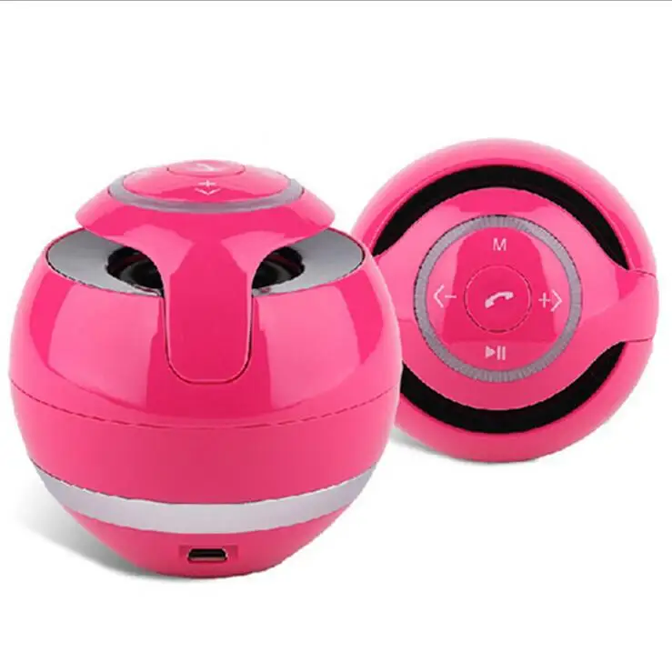 20 шт. Мини Bluetooth динамик в форме шара Беспроводная колонка Handfree TF FM радио с