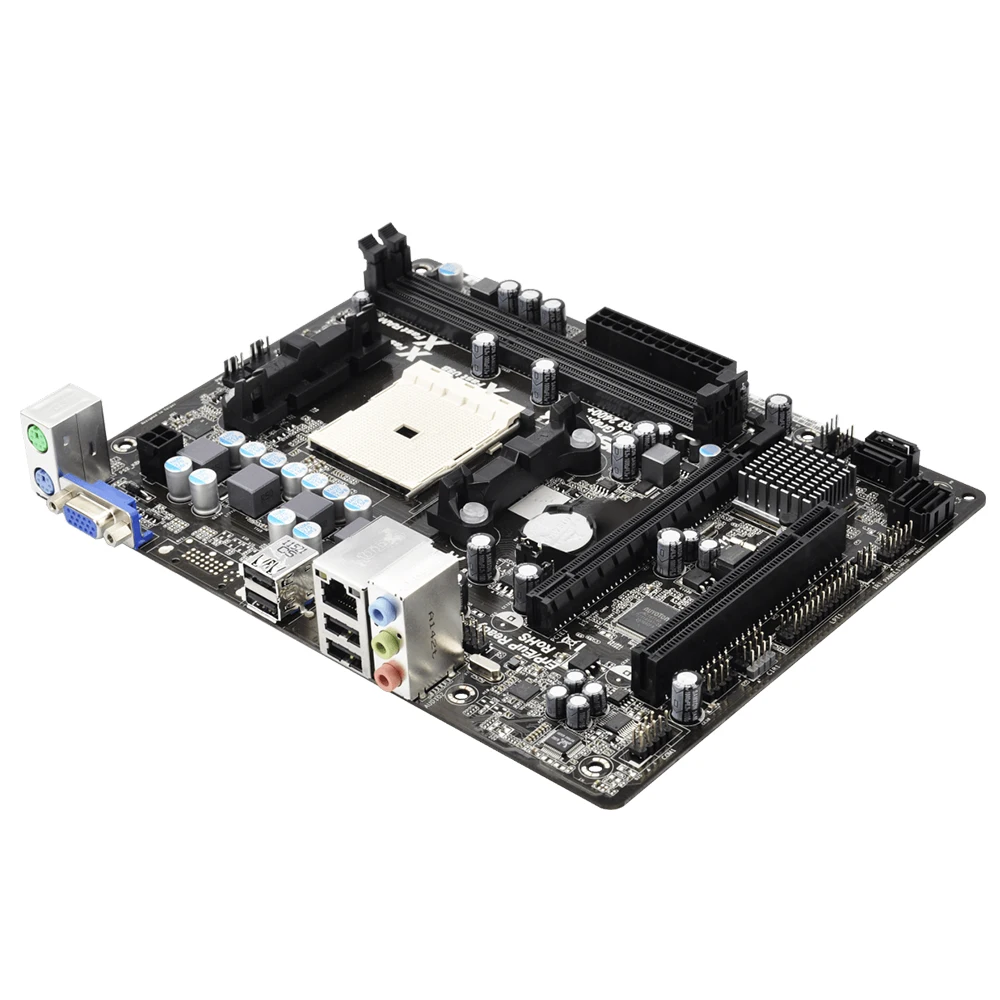 Материнская плата ASRock FM2 для настольного компьютера AMD Athlon × 4 740 3 2 ГГц ЦП DDR3 8 ГБ
