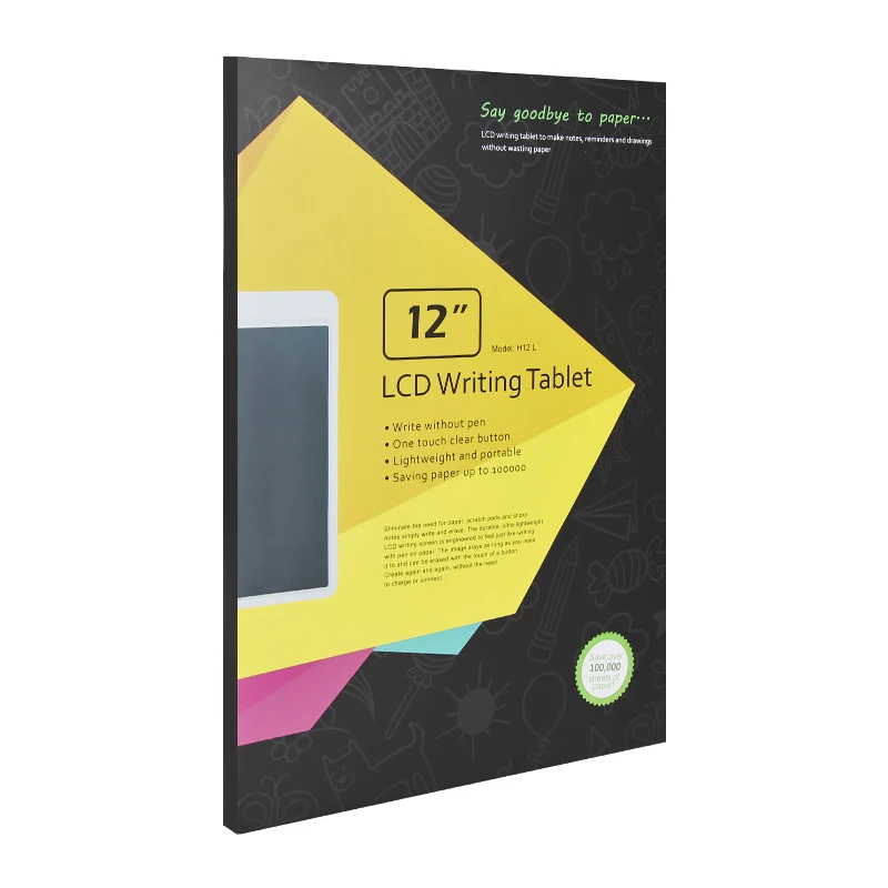 12 дюймовый ЖК планшет с цифровым рисунком почерком портативная электронная