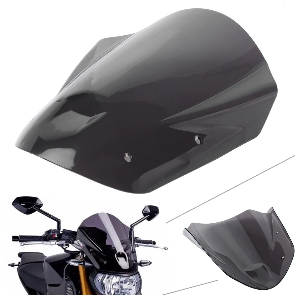 

Motorcycle Windshield Fairing Windscreen Cover w/ Bolts Bracket For Yamaha MT09 FZ09 2013 2014 2015 2016 Motorbike Parts