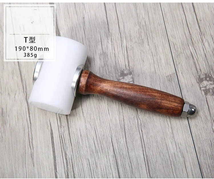 Кожаная резьба молоток печать инструмент нейлоновый DIY кожа ручной работы Ling Cut