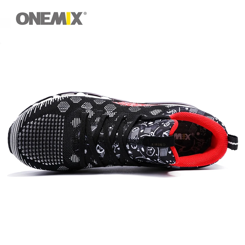 Кроссовки спортивные унисекс ONEMIX прогулочная обувь эластичные дышащие для бега