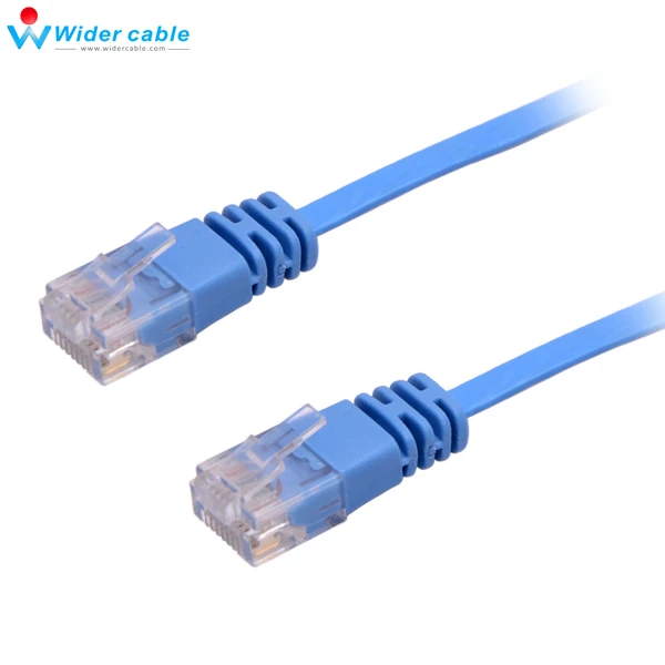 1 м 2 3 5 10 RJ45 Плоский CAT6 CAT 6 Ethernet-кабель сетевой шнур интернет-LAN синий новинка