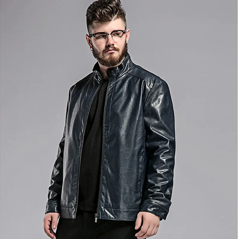 8XL 7XL мужские кожаные куртки jaqueta masculinas Inverno Couro пальто Jaquetas De Мужская зимняя