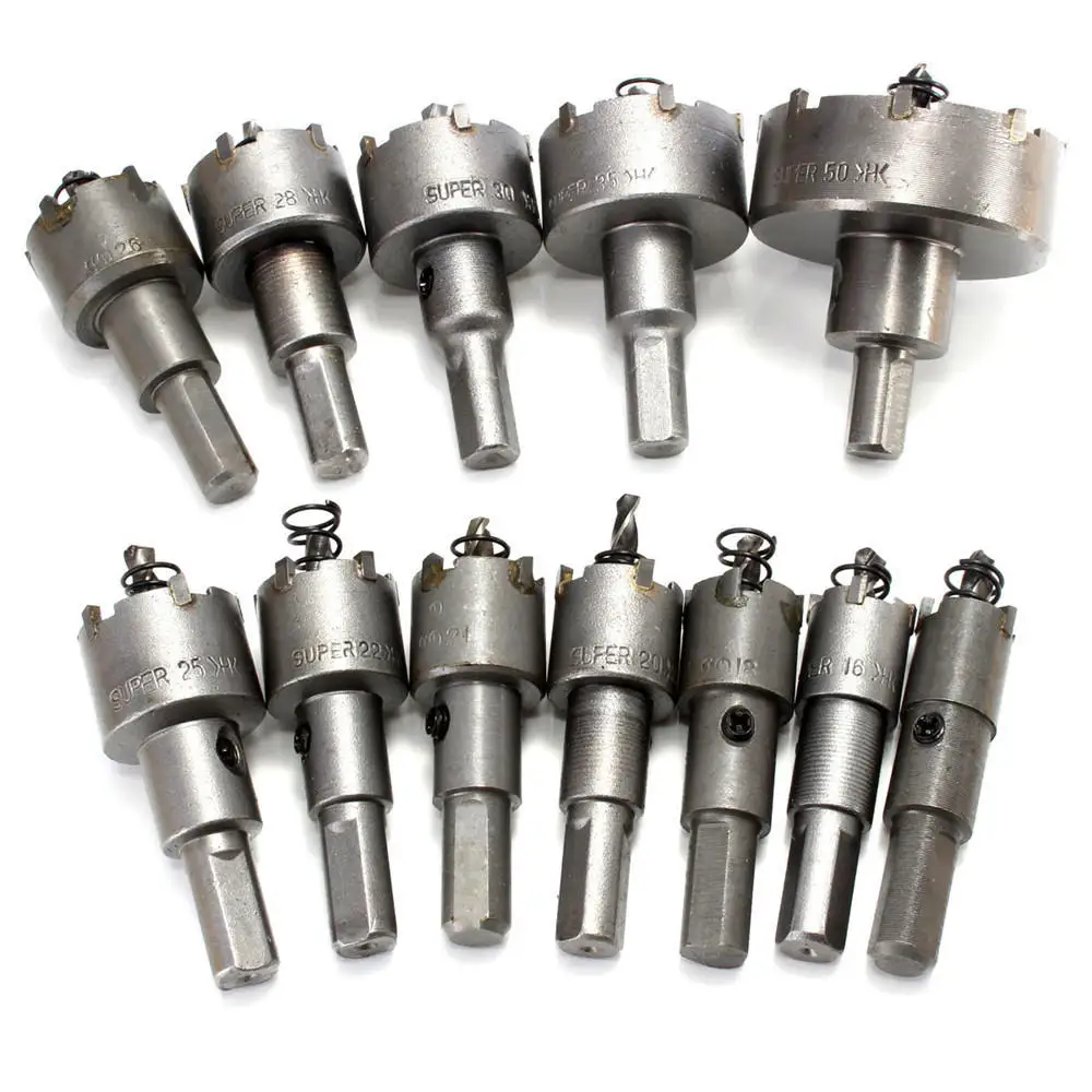 12pcs 15mm-50mm Hole Saw Cutter Kit Drill Bit Set | Инструменты