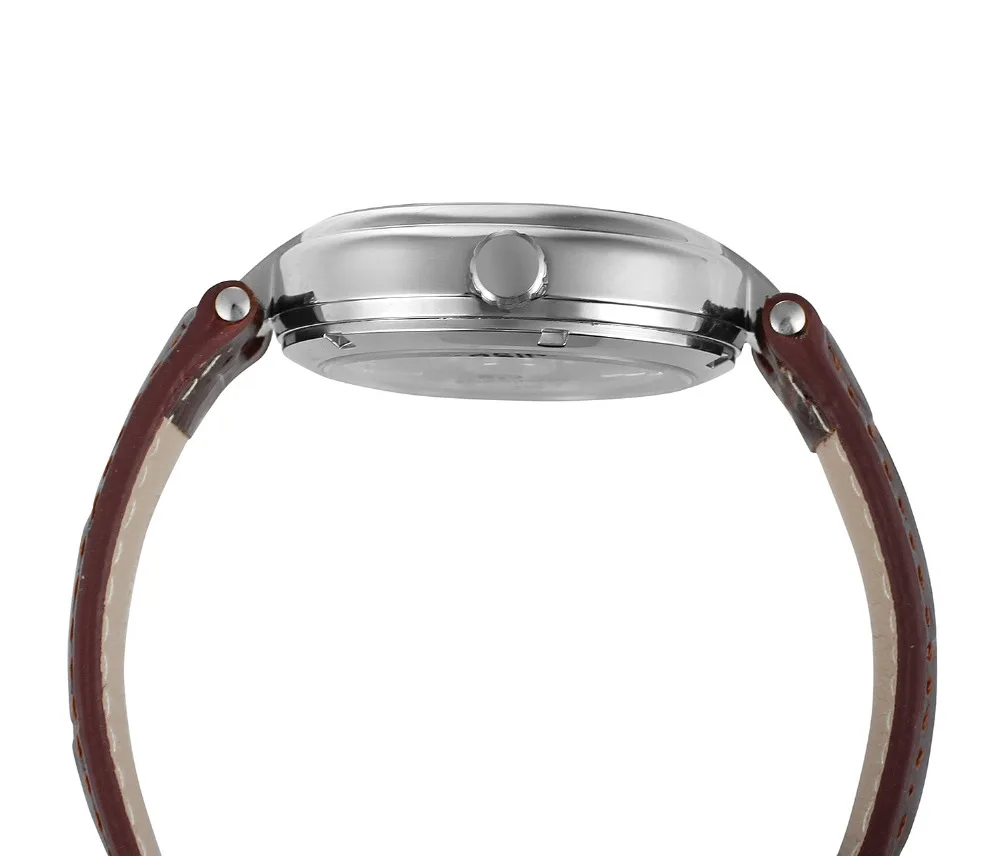 Мужские Винтажные наручные часы скелетоны FORSINING с автоматическим перемещением