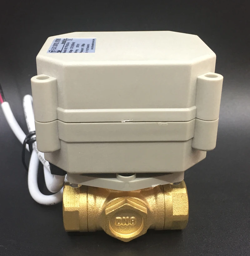 Фототройной латунный 1/4 'ɽN8 горизонтальный т/л-образный металлический