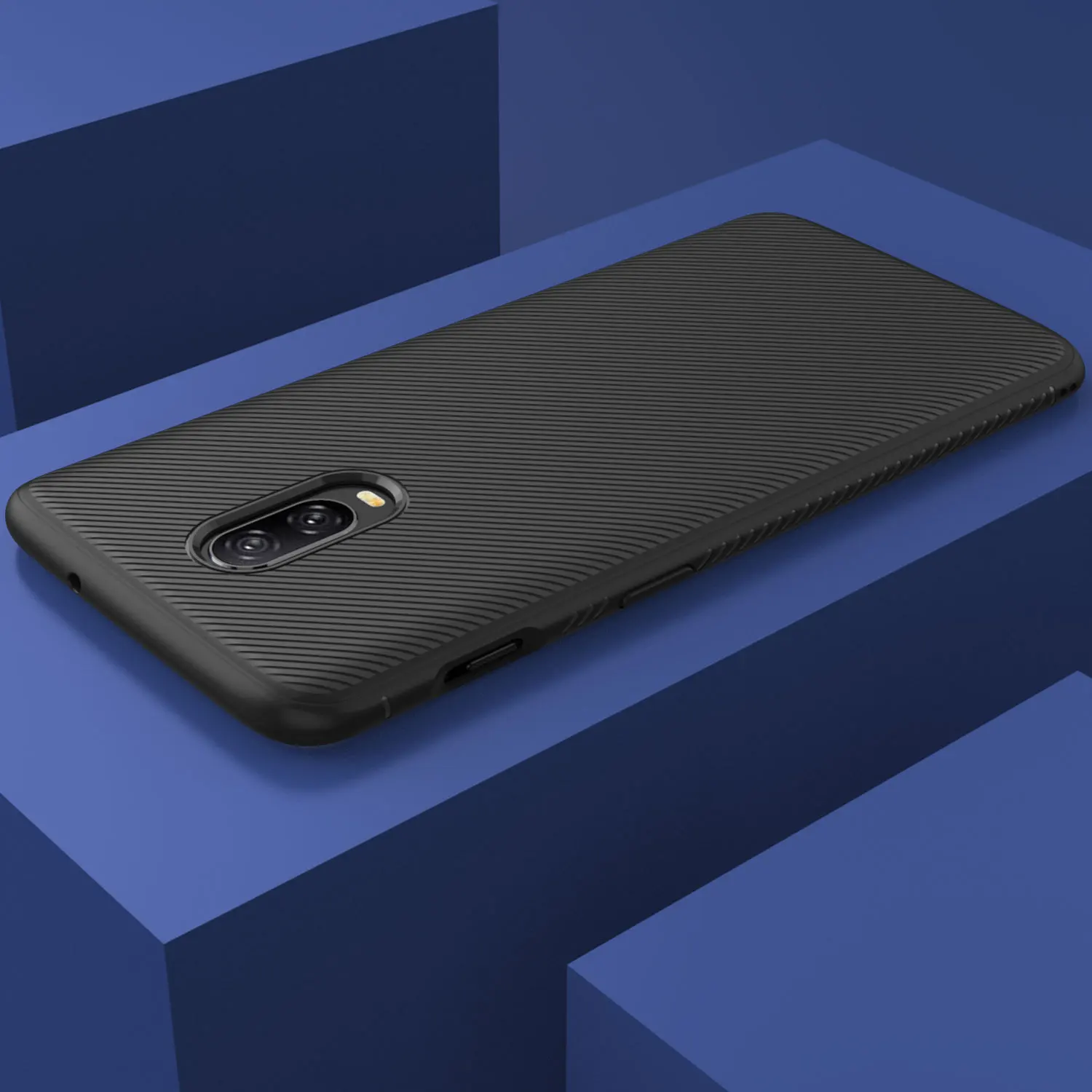 Нескользящий чехол для т OnePlus 6 T One Plus Т мягкий TPU задняя крышка Soild тонкий 1 + Oneplus6T