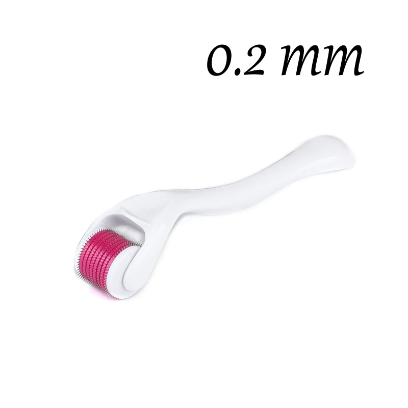 DARSONVAL DRS 540 Дерма ролик микро титановые иглы микроиглы мезороллер машина для ухода за кожей и тела - Цвет: white 0.2 mm