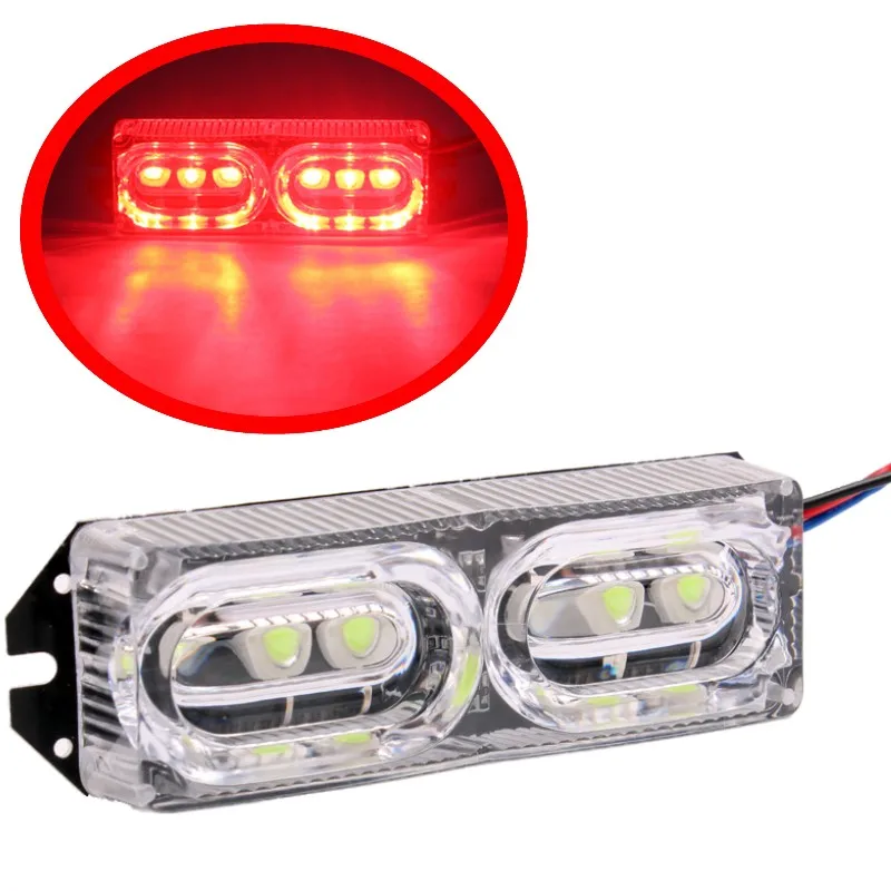 12v мотоцикл комплект предупреждающих светодиодных ламп светильник дневного