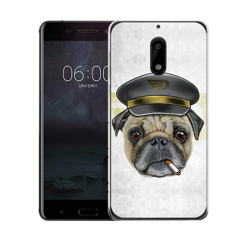 Qmswei силиконовый чехол для телефона nokia3 nokia5 nokia6 nokia8 N540 n535 печатных Единорог стежка