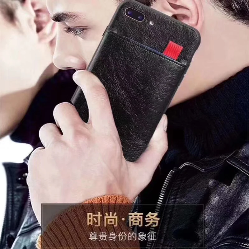 Роскошный модный кожаный чехол с карманом для карт мягкий Apple iphone 6 7 8 9 Plus X XR XS Max