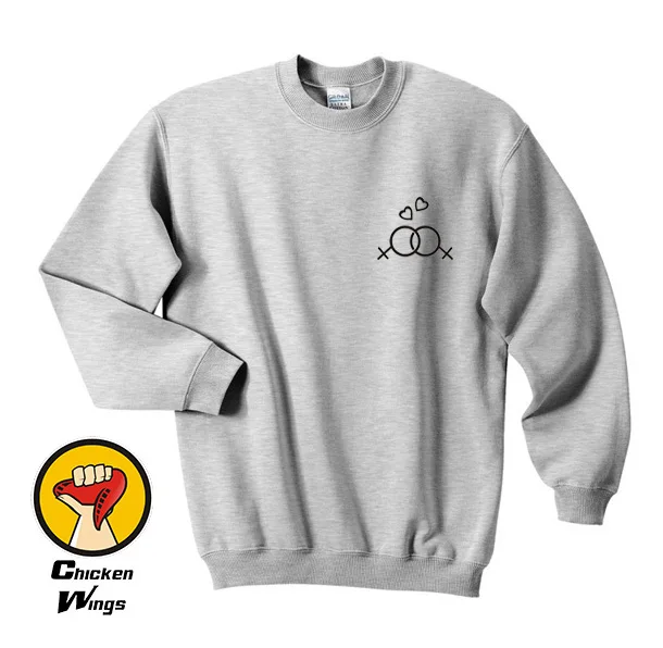 Толстовка с круглым вырезом для лесбиянок мужчин и женщин лгбт|crewneck sweatshirt|sweatshirt