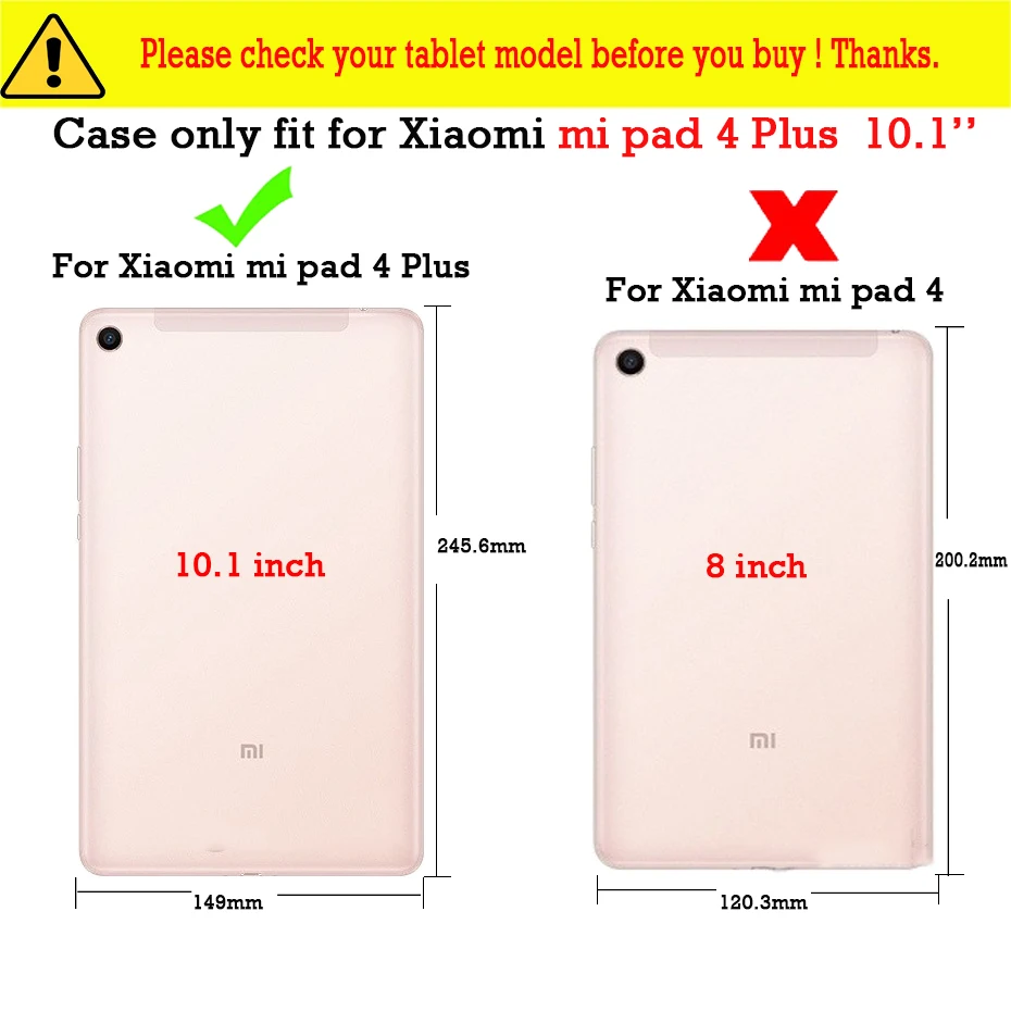 Ретро Чехол из искусственной кожи для Xiaomi Mi pad 4 plus 10,1 дюймов планшетный ПК подставка чехол для Xiaomi Mi pad 4 Plus Защитный Чехол+ пленка