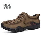 Мужские тактические ботинки POLALI, Мужская Уличная обувь из натуральной кожи, дышащие кроссовки для горных походов, мужские охотничьи ботинки