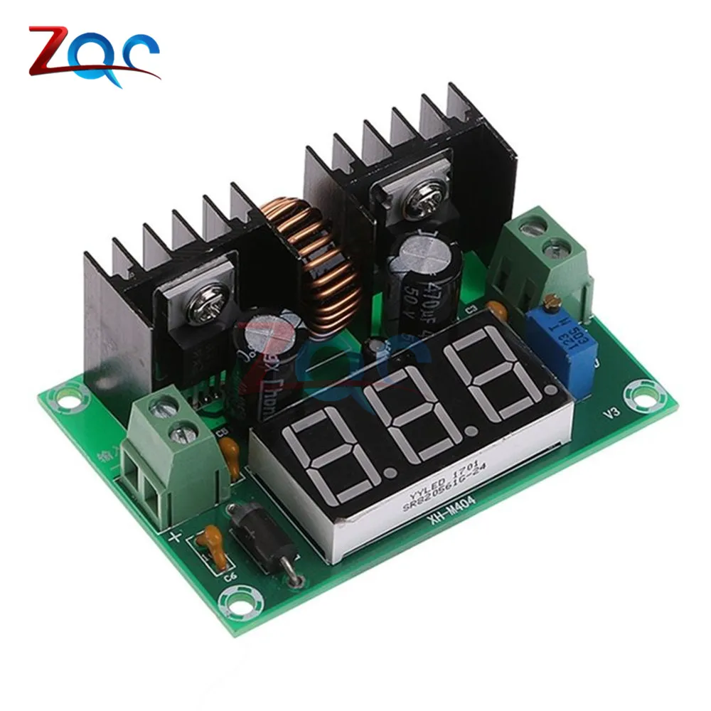 XL4016 LM317 светодиодный цифровой вольтметр измеритель напряжения XL4016E1 DC понижающий