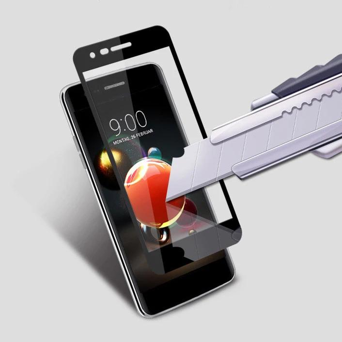 3D закаленное стекло для LG K11 Plus полное покрытие 9H защитная пленка Защита экрана