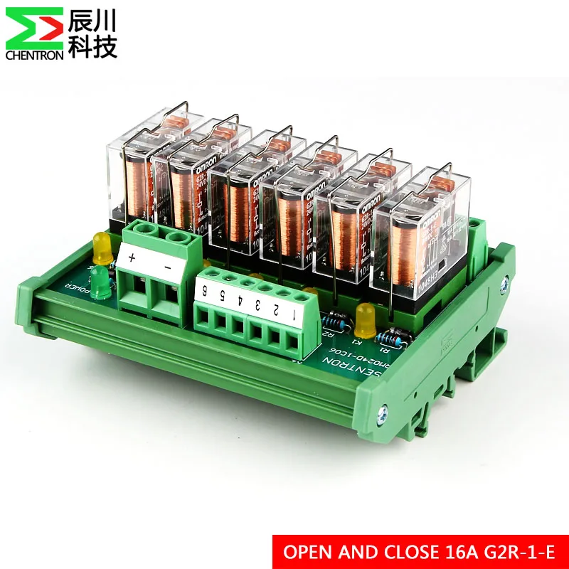 OMRON Реле модуль 6 бит 24V12VPLC усилитель Модуль платы реле 16A | Обустройство дома